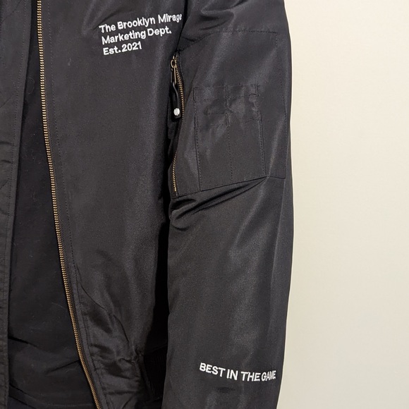 RARE Brooklyn Mirage bomber jacket, NEW, Men’s Small - Picture 10 of 10